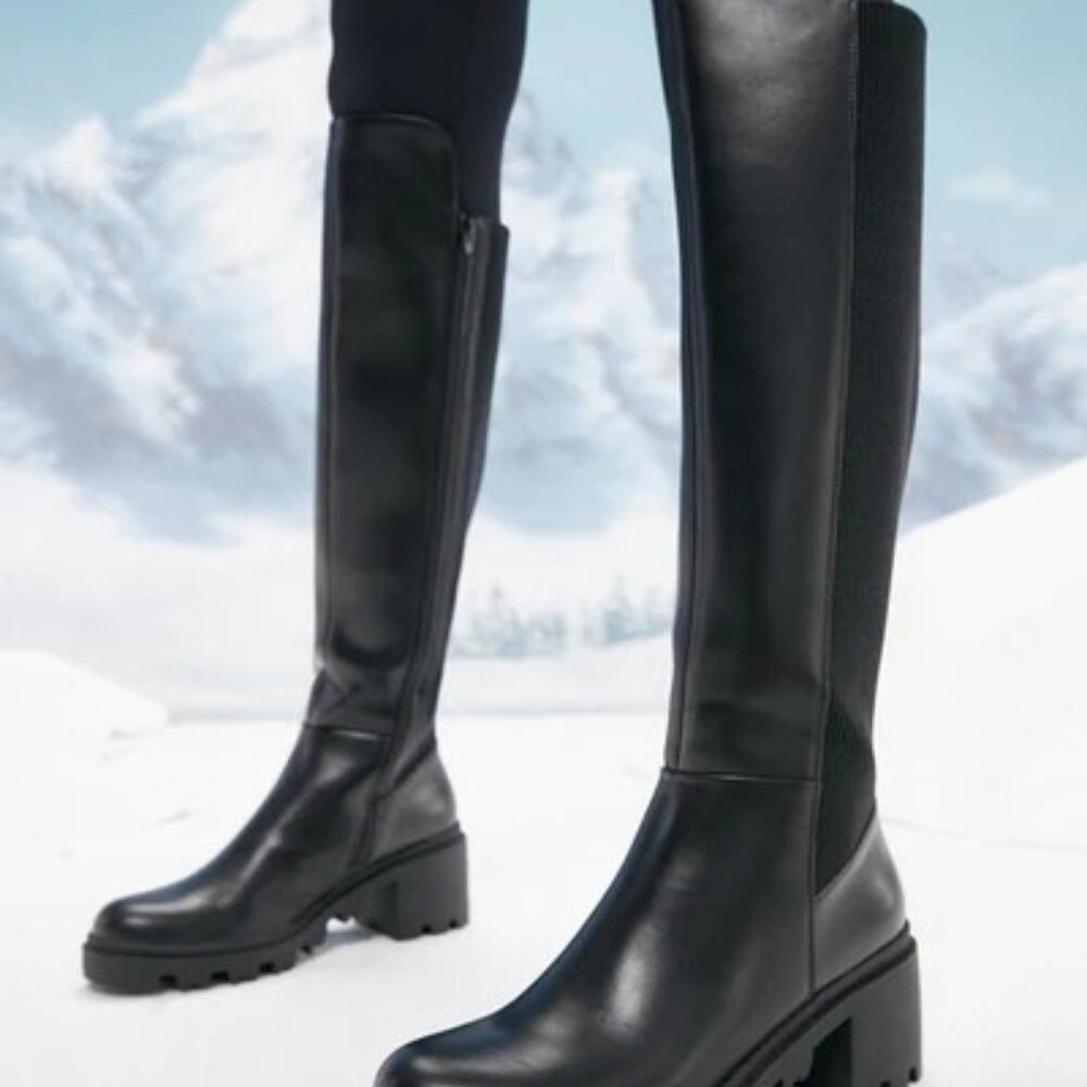 Ayden Chunky Block Heeled Boot - Picture 5 of 11